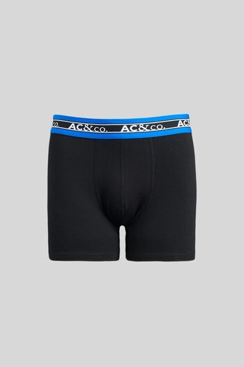 AC&Co / Altınyıldız Classics Ανδρικό Premium βαμβακερό μαύρο-μπορντό-πράσινο πακέτο 3 εύκαμπτων μπόξερ
