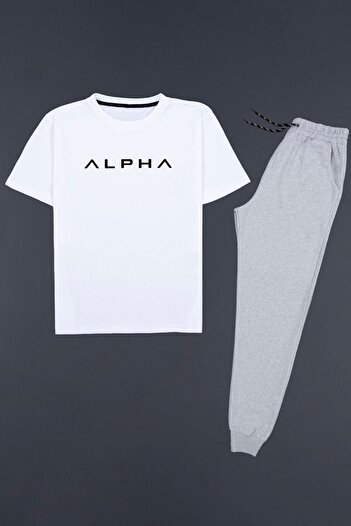 trendypassion Σετ φόρμας Alpha Back Printed
