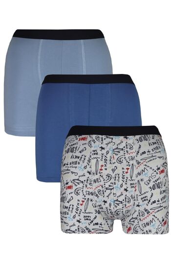 Alaturka Ανδρικό Boxer Mixed Color 3 Pack Σετ -bxr2000