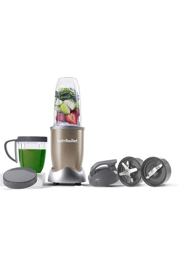 Nutribullet 900 Watts, 7 Piece Accessories, High Speed Blender, Mixer, Smoothie Maker, Copper Gold