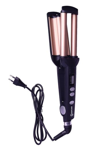 DEMPOWER Dp-13 Hair Styler Ceramic Coated Water Wave Tongs