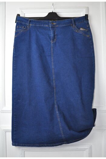 elma abone Super Battal Denim Skirt