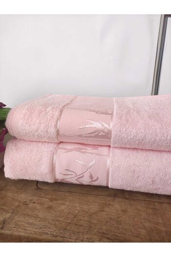Nurpak Bamboo Bath Towel Set - 1 Face and 1 Bath Towel