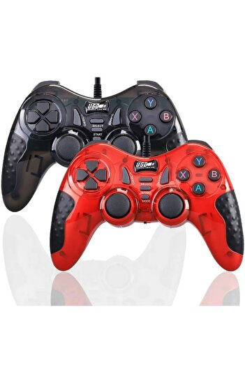 HEJARON LOBO Usb Joystick Gamepad Oyun Kolu Pc Bilgisayar Laptop Uyumlu
