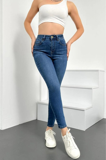 Ramrod Milla High Waist Lycra Skinny Leg Jeans