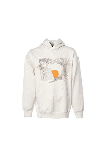hummel Hmlelroy Hoodie Men's Casual Sweatshirt921847-2006 Cream