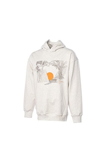 hummel Hmlelroy Hoodie Men's Casual Sweatshirt921847-2006 Cream