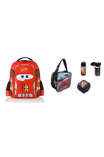 CARS Due Buddy Primary School Bag - SCHOOL SET