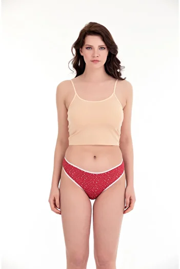 Sensu Women's Casual Cotton Slips Mixed Colors Set of 5 Panties Kts1076-5