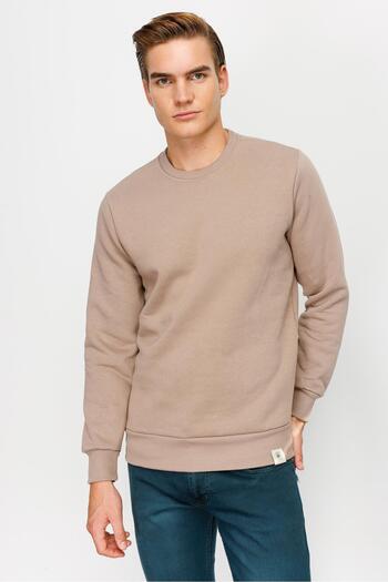 İgs ΑΝΔΡΙΚΟ ΦΟΥΤΕΡ CAMEL STANDARD CREW NECK