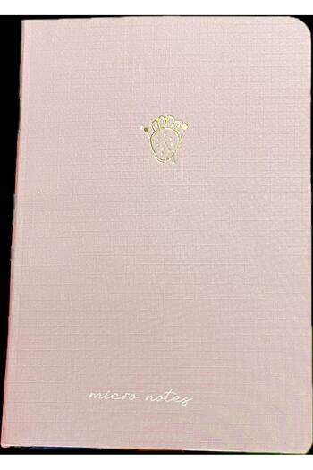 Gıpta Pastel Colored Micro Notes A6 Notebook - 60 Yp, Wire Stitched and Unlined