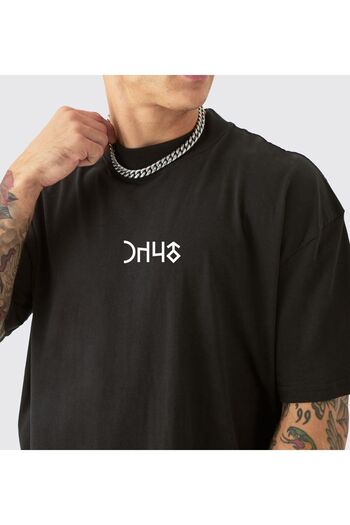 Uniquetex Tarkan Design Oversize T-shirt - Back and Front Printed