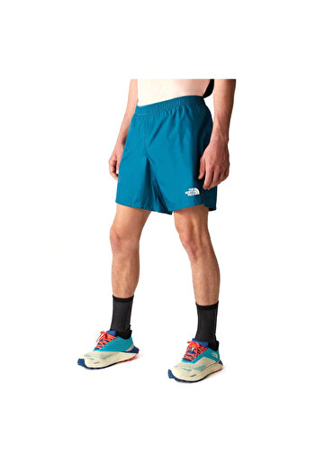 THE NORTH FACE M Limitless Run Erkek Mavi Outdoor Şort Nf0a7zu4efs1