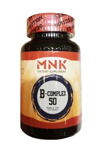 Mnk Vitamin B US - 50 and 120 Tablets B Complex