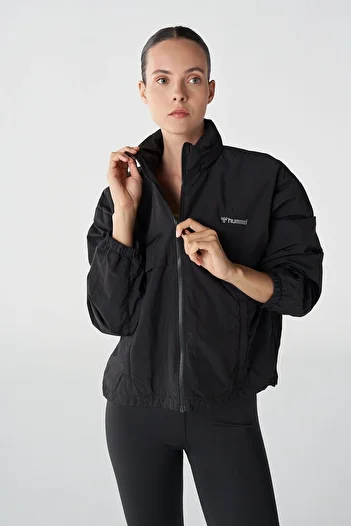 hummel HMLWINONA RAINCOAT BLACK TEXTILE Women's Raincoat