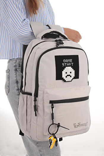 YOUNG 51691 UNISEX School Backpack - For Daily, Travel and Sports
