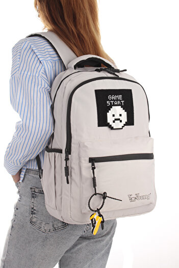 YOUNG 51691 UNISEX School Backpack - For Daily, Travel and Sports