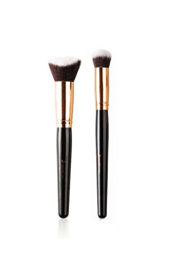 nascita Kapatıcı Fırçası 136 + 3d Kabuki Fondöten Fırçası