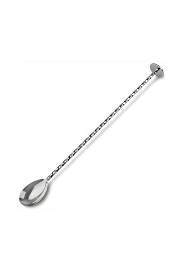 adin tasarım Bar Spoon with Mallet Latte Spoon 20 Cm Latte Art Spoon Cocktail Stirrer Bar Spoon