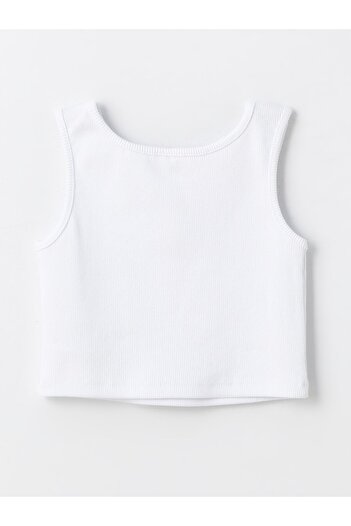 LC Waikiki Dziewczęcy tank top z okrągłym dekoltem – model podstawowy