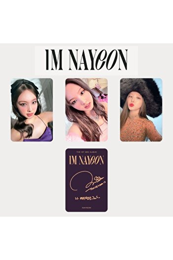 Kpop Dünyasi Twıce Nayeon "ım Nayeon '' Photocards Set - Im Ver.