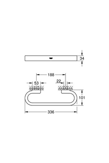 Grohe Selection Bath Handle -41064000