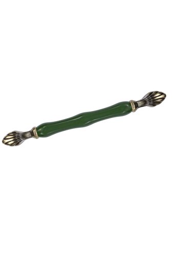 Porcellana Perla Porcelain Handle Cabinet Drawer Furniture Children's Handle Venus 160 Green