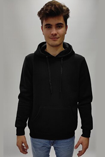Loft Men's Regular Fit Black Sweatshirt Lf 2023028