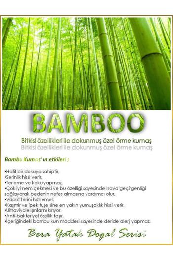 Heyner 90x170 Jungle Bamboo Ortopedik Tek Kişilik Yaylı Yatak 90*170 Ortopedik Yaylı Yatak