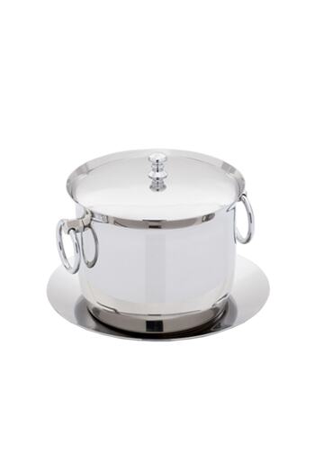 Narin Insulated Ice Bucket with Plate