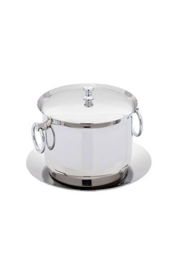 Narin Insulated Ice Bucket with Plate