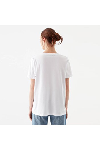 Mavi Women's White T-Shirt ( 166248 -620)