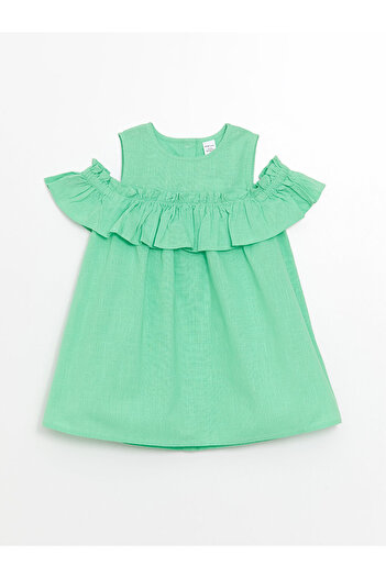 LC Waikiki Baby Girl Crew Neck Dress