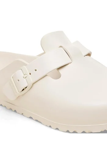 Birkenstock 1027382   Boston Eva Eggshell Women's Slippers