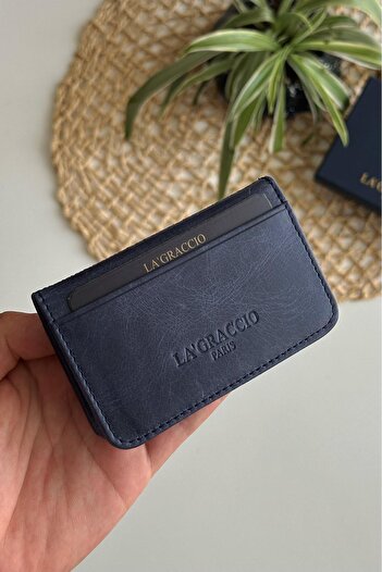 La La'Graccio Paris La'Graccio Paris Defn Genuine Leather Card Holder Wallet