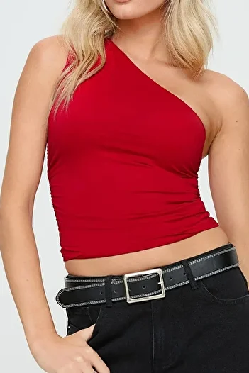 Edela Single Shoulder Drawstring Flexible Crop 4048
