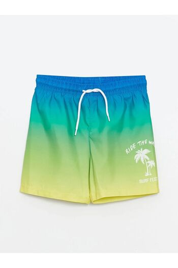 LC Waikiki Pantaloni scurți de baie pentru băieți, imprimați, cu uscare rapidă, LCW Kids