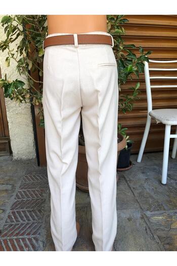 Terry Linen Dobby Children's Fabric Pants