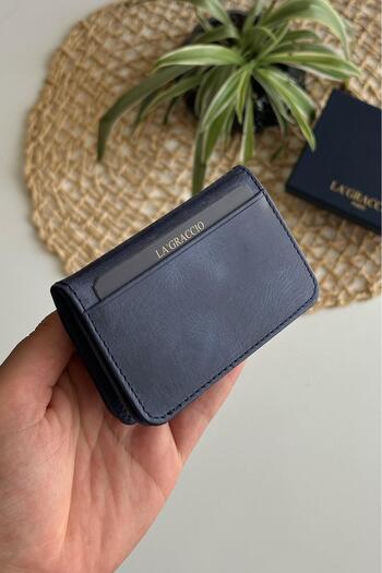 La La'Graccio Paris La'Graccio Paris Defn Genuine Leather Card Holder Wallet