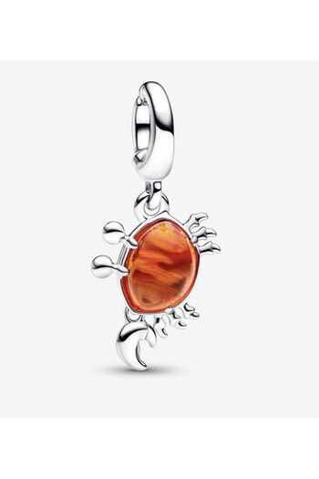 Lines Bijuteri Little Mermaid Sebastian Crab Dangle Charm S925
