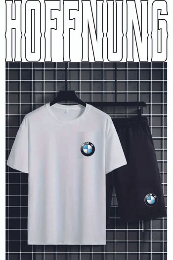HOFFNUNG Unisex Summer Sportwear - Full Shorts, T-Shirts and Sweatpants Set of 3