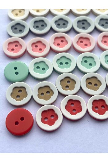 Kent Pazarı Baby Vest Button 6 Colors 30 Pieces