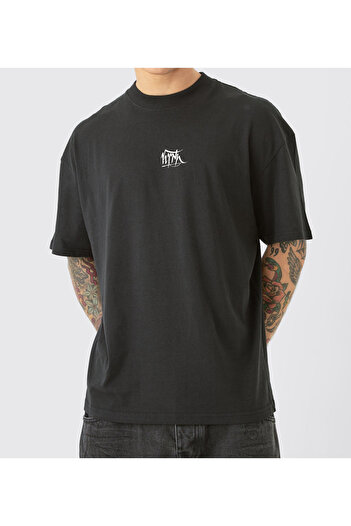 Uniquetex Turkish Printed VEK T-shirt - Gokturk Alphabet Design
