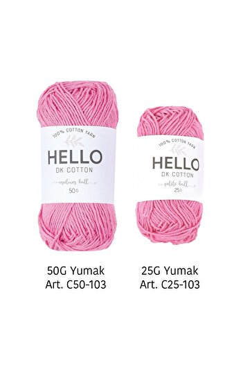 Tuva Yayıncılık Hello DK 100% Almota Yarn - 50 GR