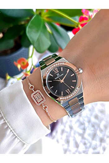 Daniel Klein Steel Cord 30 Meters Water Resistant Women's Wristwatch + Bracelet