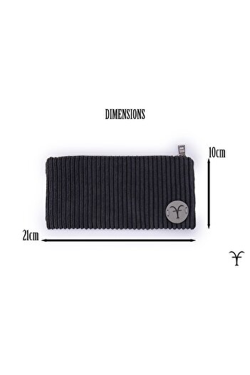 Aftaries Stylish and Handmade Thick Corduroy Pencil Case