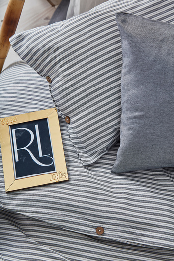 Ricco Lifes Zebra Patterned Buttoned Baby Duvet Cover Set - Çarsaf Stylish