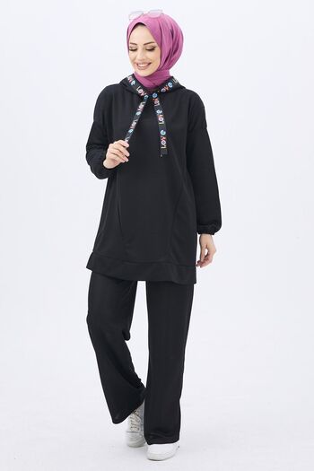 TOFİSA 11056-black Tunic Trousers
