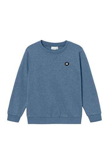 Name it NKMVIMO LS Sweat Bru Noos - Pohodlný střih