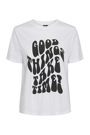 PIECES PCJADA SS - O-Neck Tee MM BC Coded